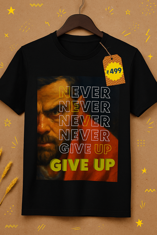 never Give Up - Virat Kohli t-shirt Devora Trend